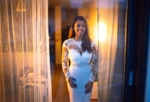 Indoor Wedding Shot with Justine