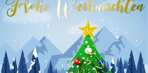 Wir wünschen euch wunderschöne Weihnachten