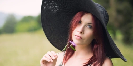 In the Garden with Nadine