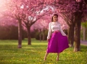 Beautiful Spring Day with Alyssandra