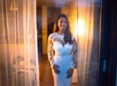 Indoor Wedding Shot with Justine