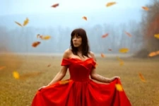 Autumn Day with Desiree