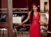 Lady in Red with Alyssandra