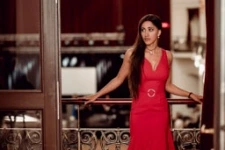 Lady in Red with Alyssandra