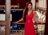Lady in Red with Alyssandra