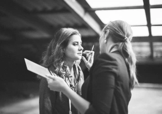 Intense Black and White with Melanie
