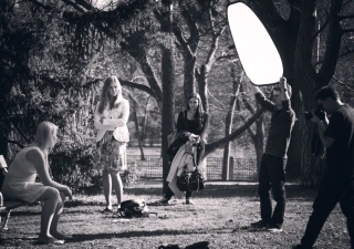 Fr&uuml;hlingsshooting mit Kerstin und Victoria