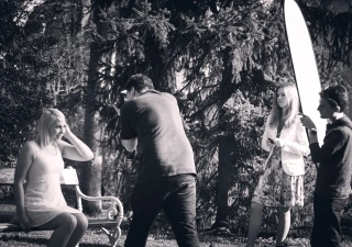 Fr&uuml;hlingsshooting mit Kerstin und Victoria