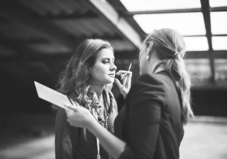 Intense Black and White with Melanie