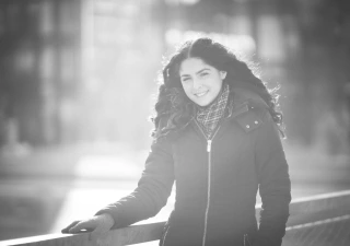 Winter Day with Sajira