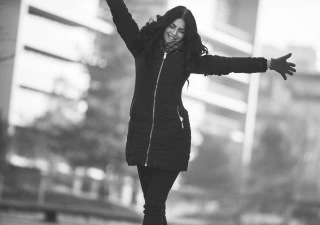 Winter Day with Sajira