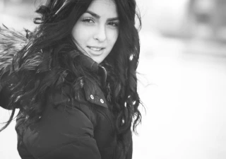 Winter Day with Sajira