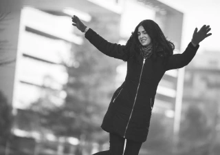 Winter Day with Sajira