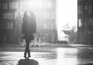 Winter Day with Sajira