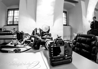 Offizieller Fototalk im Europaschloss Leiben