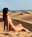 Dunes Of Freedom I with Siani
