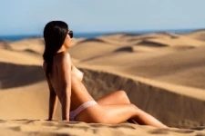 Dunes Of Freedom I with Siani