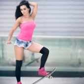 Skater Girl with Viktoria