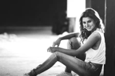 Intense Black and White with Melanie