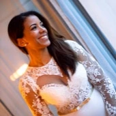 Indoor Wedding Shot with Justine