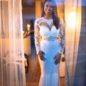 Indoor Wedding Shot with Justine
