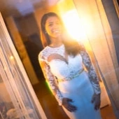 Indoor Wedding Shot with Justine