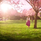 Beautiful Spring Day with Alyssandra