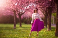 Beautiful Spring Day with Alyssandra