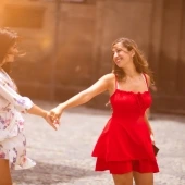 Dancing In the Summer Sun with Aleksandra and Freya
