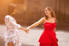 Dancing In the Summer Sun with Aleksandra and Freya