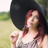 In the Garden with Nadine