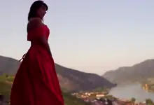 Red Dress On Castle with Desiree - Coverbild