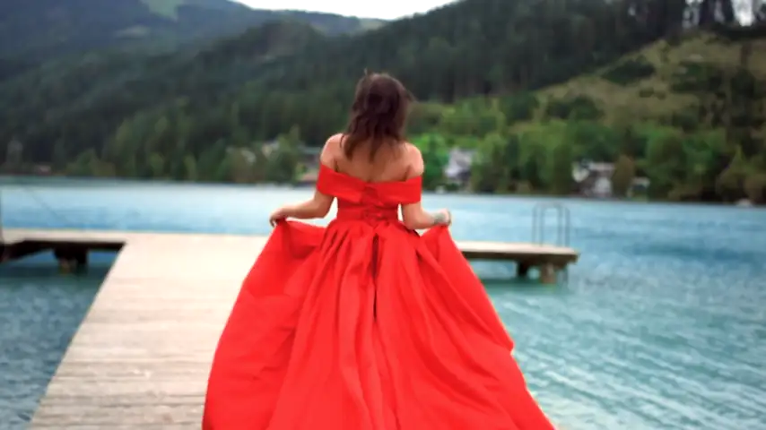 Mountain Lake II with Desiree