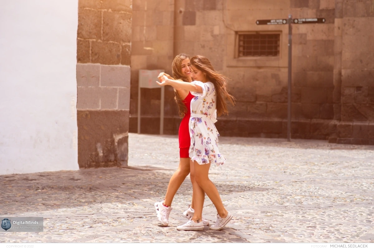 Dancing In the Summer Sun with Aleksandra and Freya 01