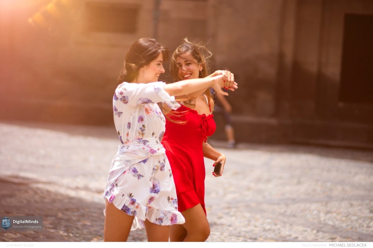 Dancing In the Summer Sun with Aleksandra and Freya 03