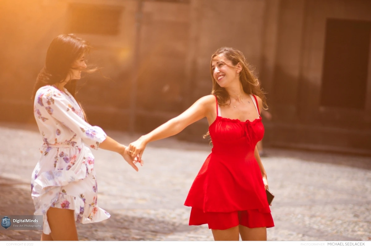 Dancing In the Summer Sun with Aleksandra and Freya 04