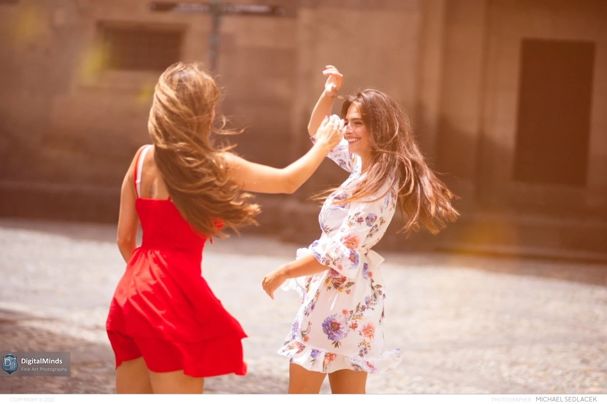 Dancing In the Summer Sun with Aleksandra and Freya 05