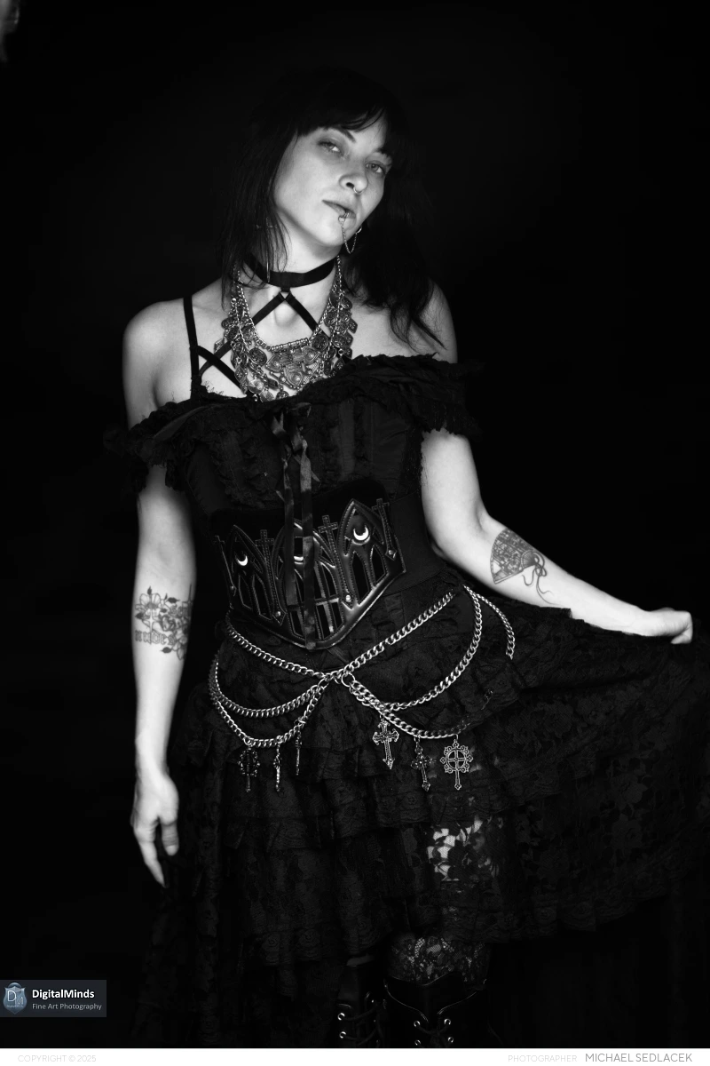 Black And White I with JJ 05267