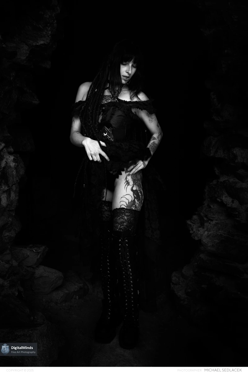 Black And White I with JJ 05295